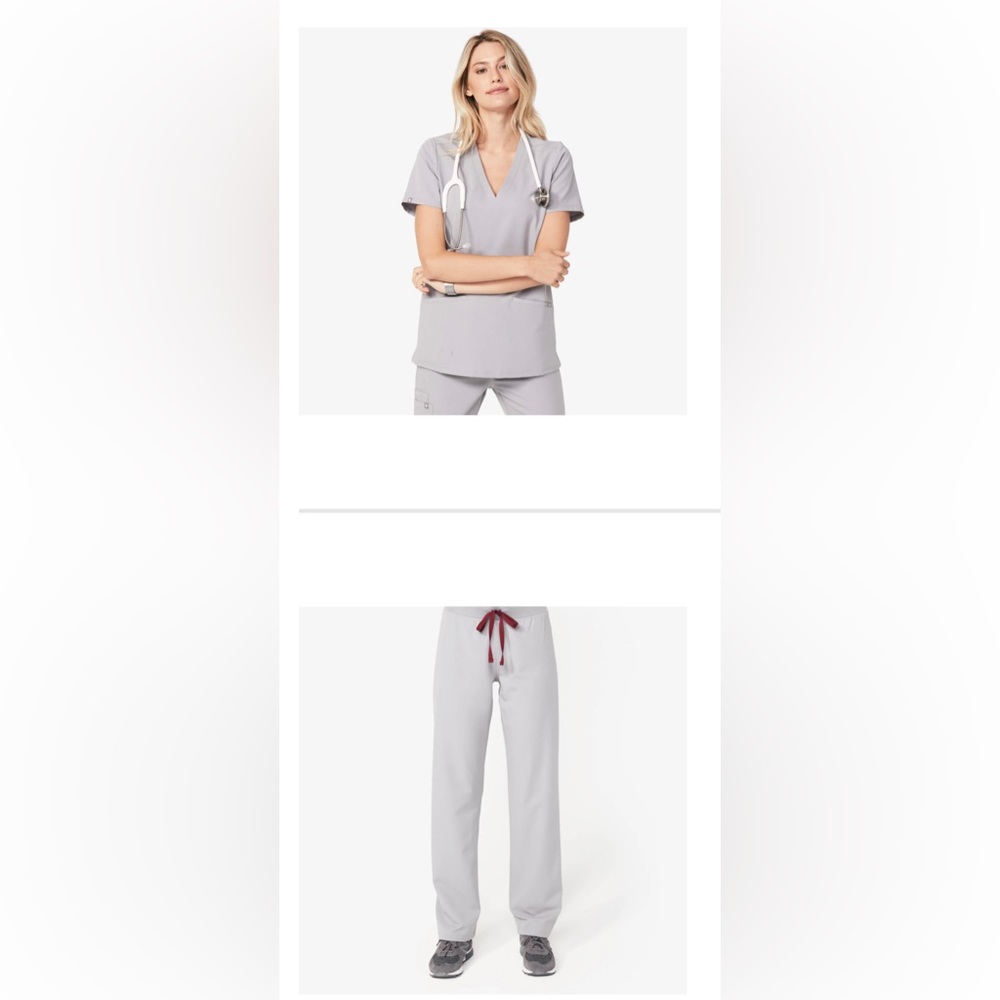 Figs Scrubs Women’s Set - Cement